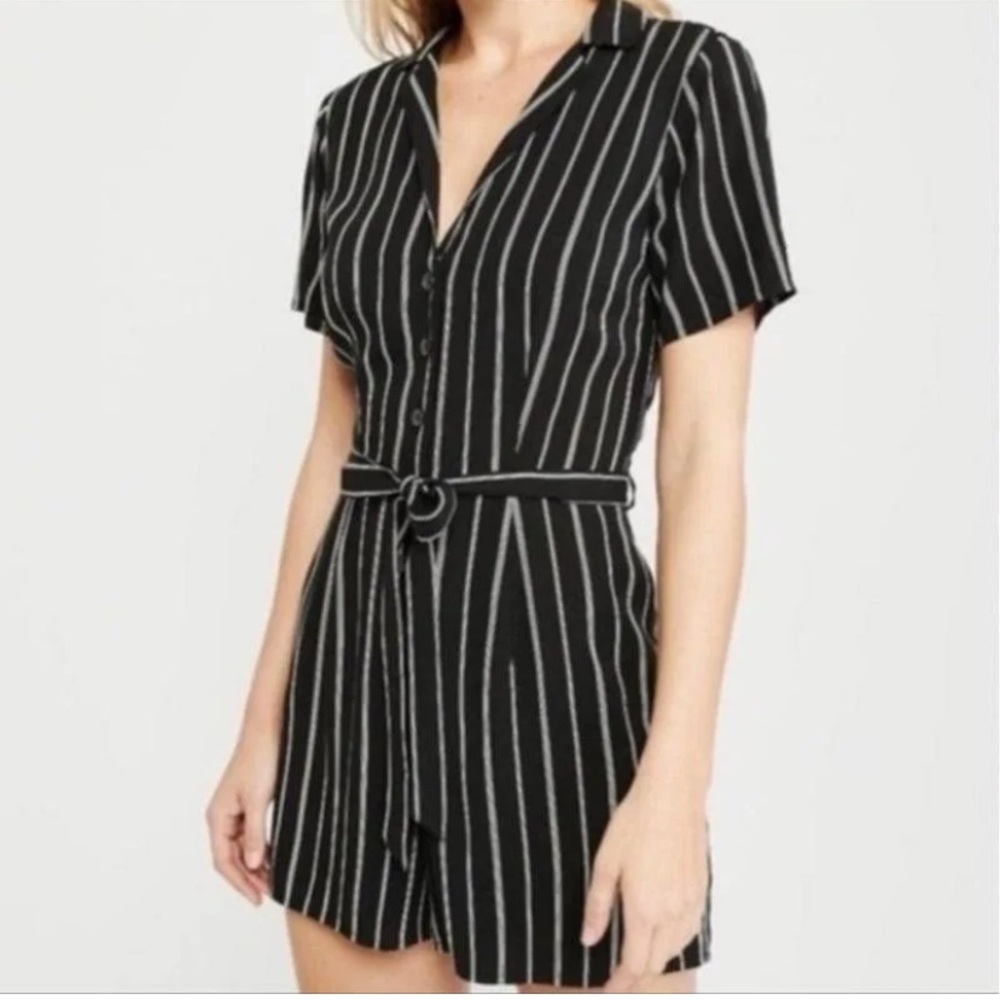 Abercrombie Women’s striped romper dress